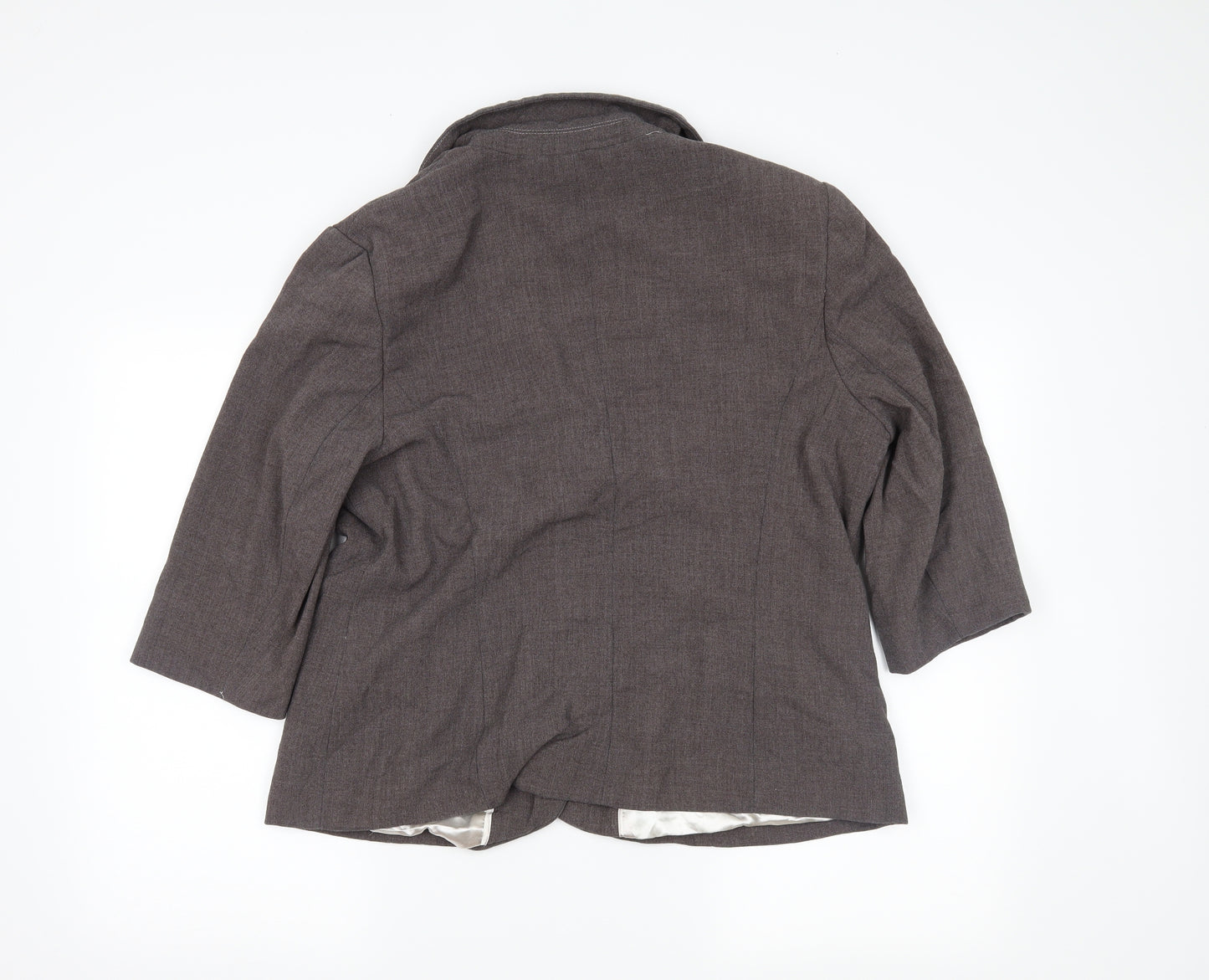anna rose Womens Grey   Jacket Blazer Size 18
