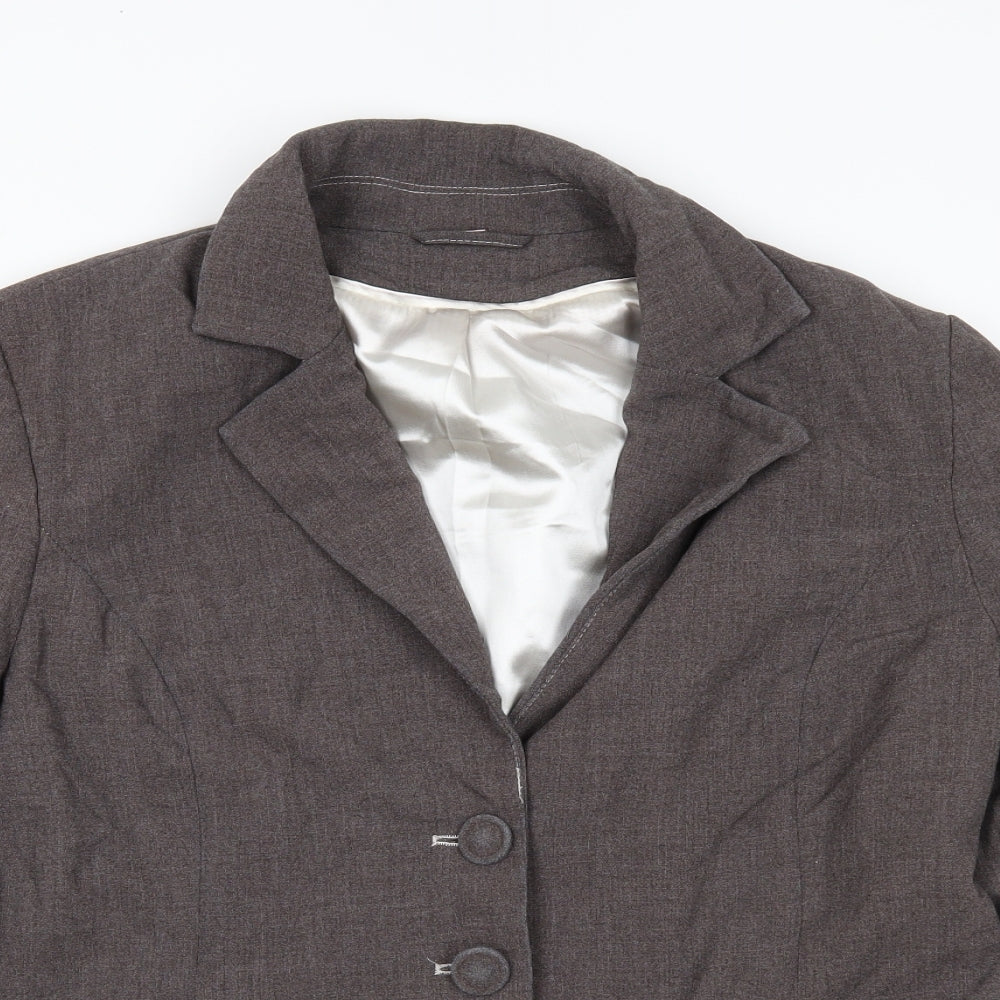 anna rose Womens Grey   Jacket Blazer Size 18