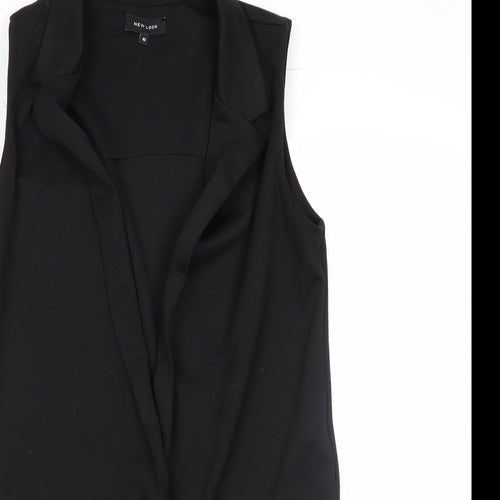 newlook Womens Black   Wrap Jumper Size 10