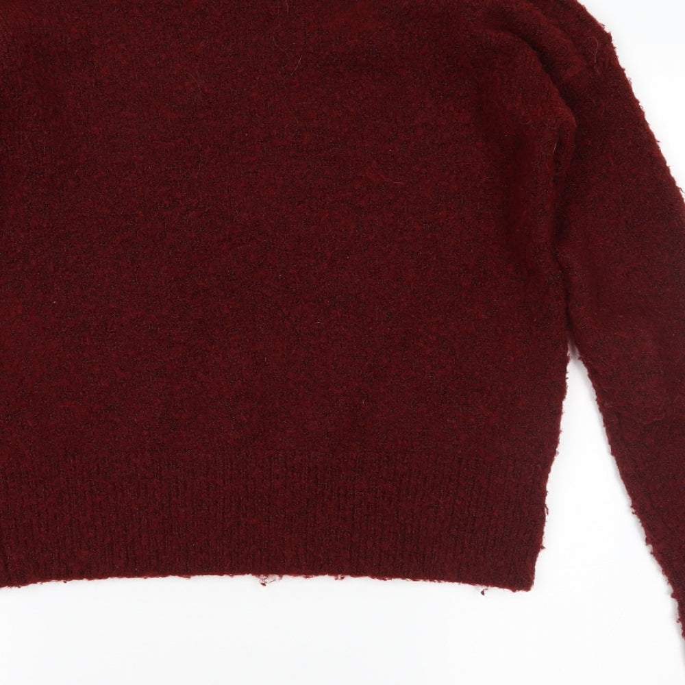 NEWLOOK Womens Red   Pullover Jumper Size 10