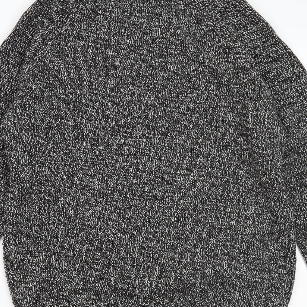 F&F Mens Grey   Cardigan Jumper Size L