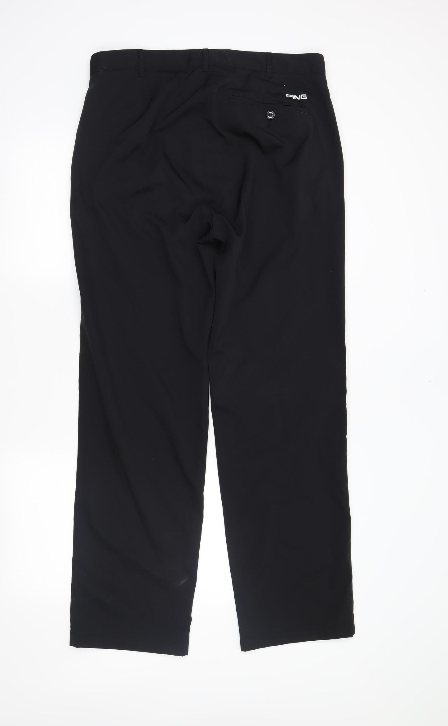 Ping Mens Black   Trousers  Size 34 in L33 in