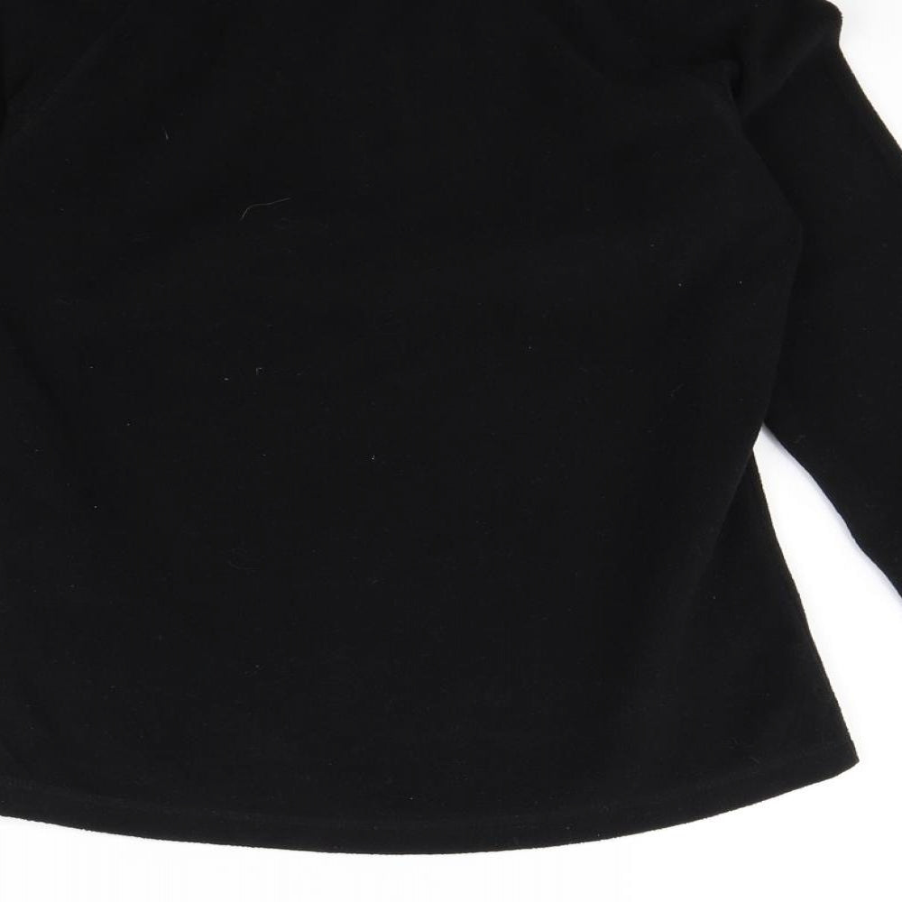 Trespass Womens Black   Henley Jumper Size XS