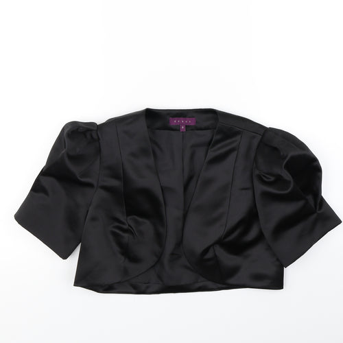 Debut Womens Black   Jacket  Size 8