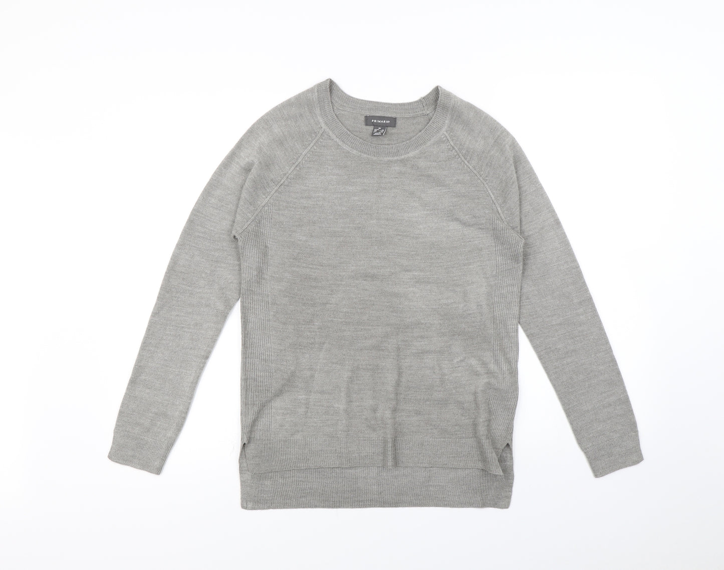 Primark Womens Grey   Pullover Sweatshirt Size XS