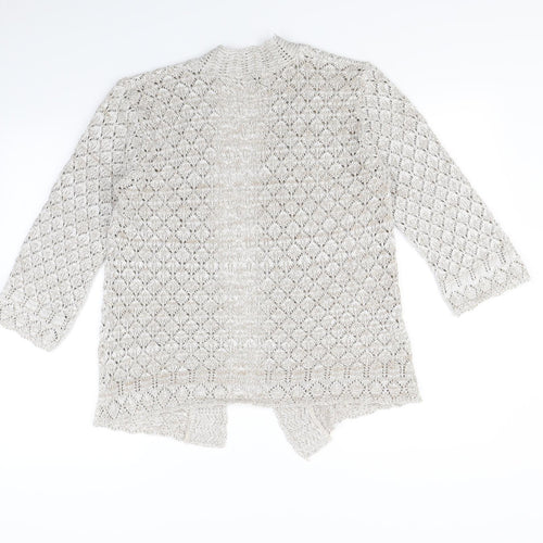 CHIC Womens Beige   Cardigan Jumper Size XL