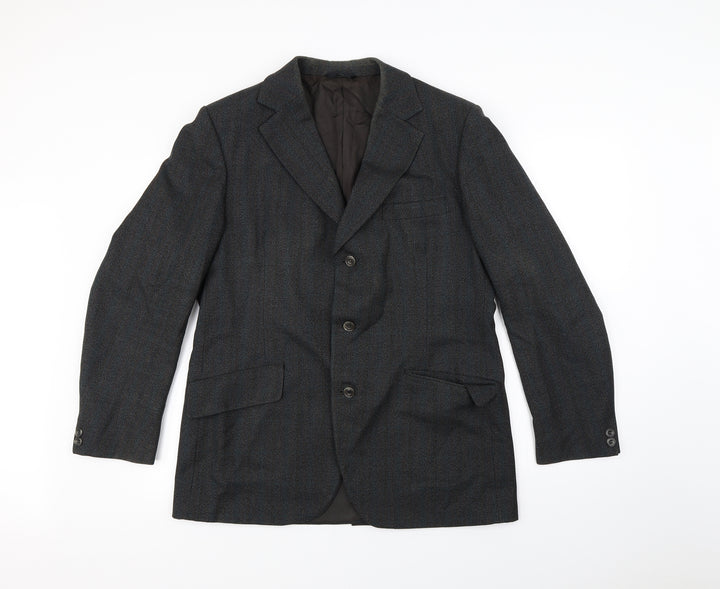 Yates Mens Multicoloured Jacket Blazer Size L
