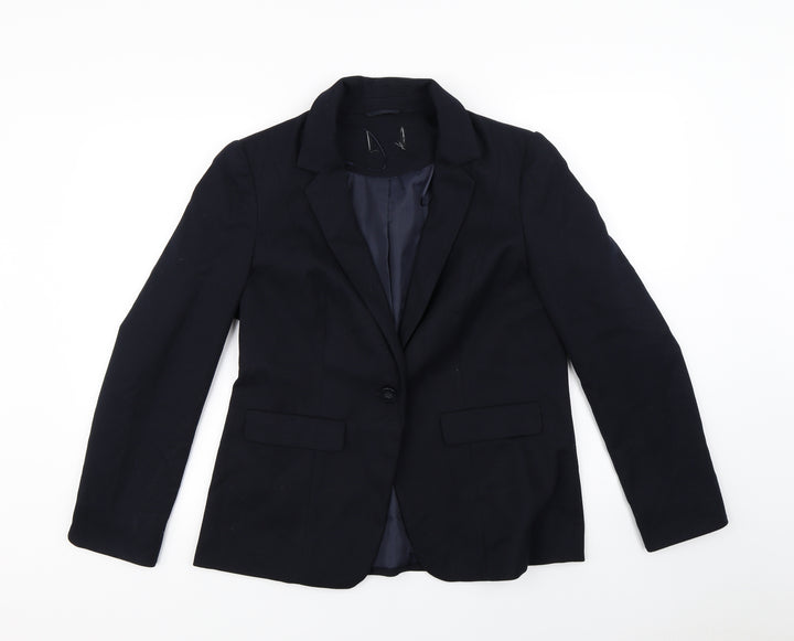 Preworn Mens Blue Jacket Blazer Size S