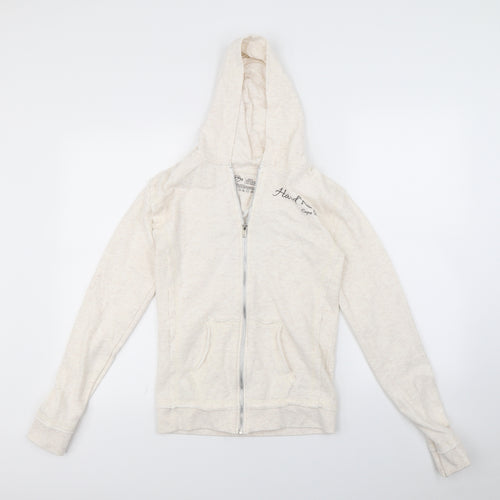 Primark Womens Beige   Full Zip Hoodie Size S