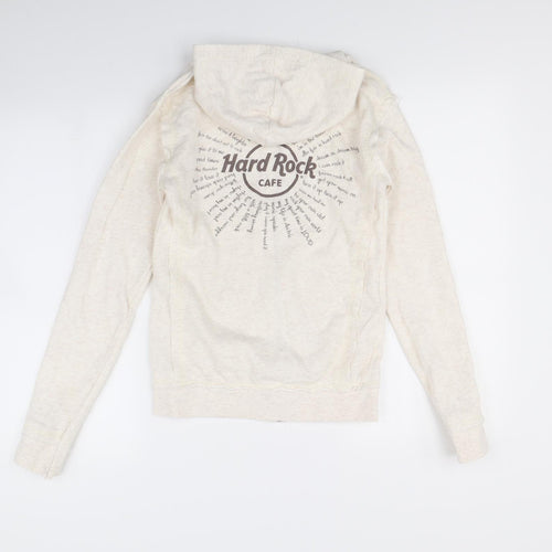 Primark Womens Beige   Full Zip Hoodie Size S