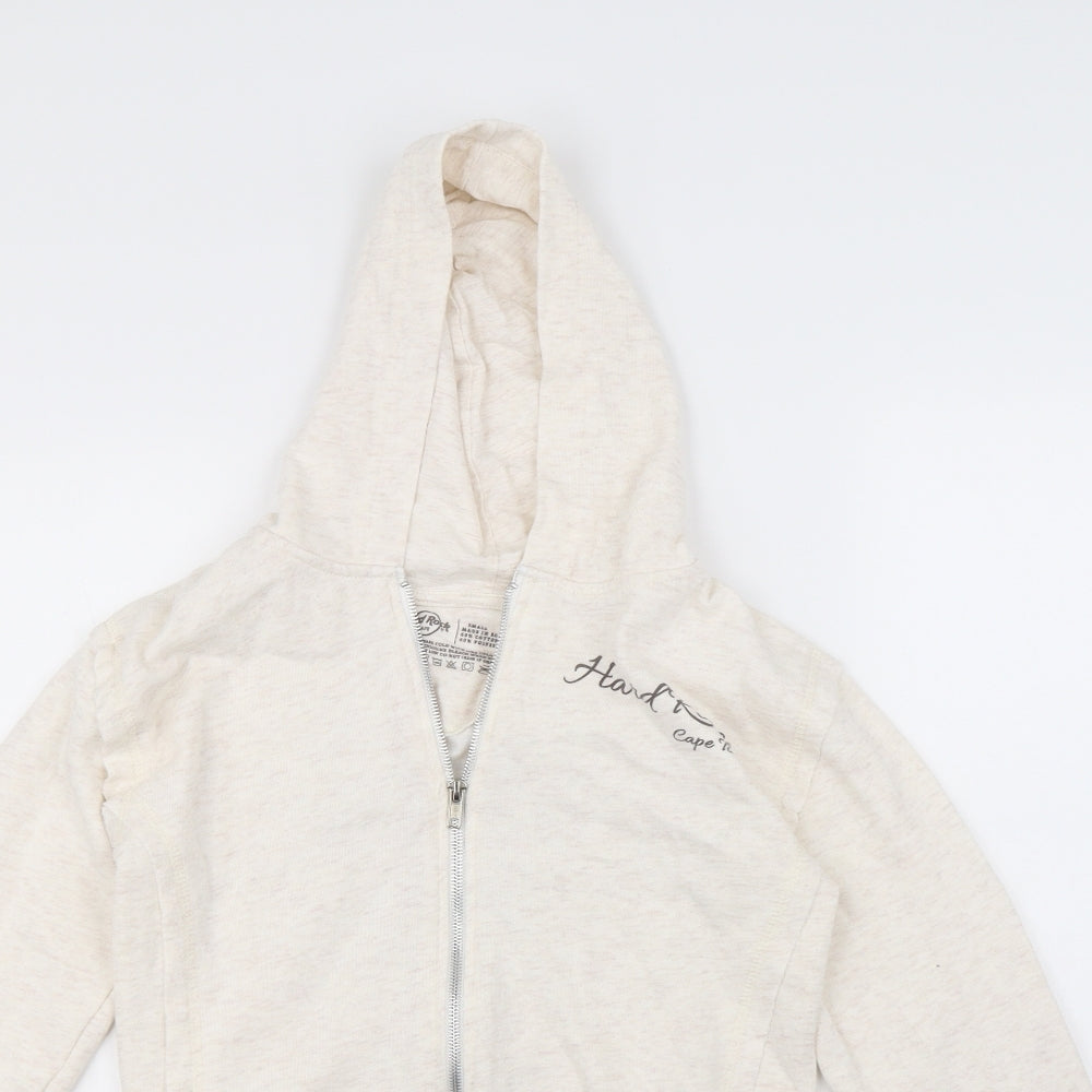 Primark Womens Beige   Full Zip Hoodie Size S
