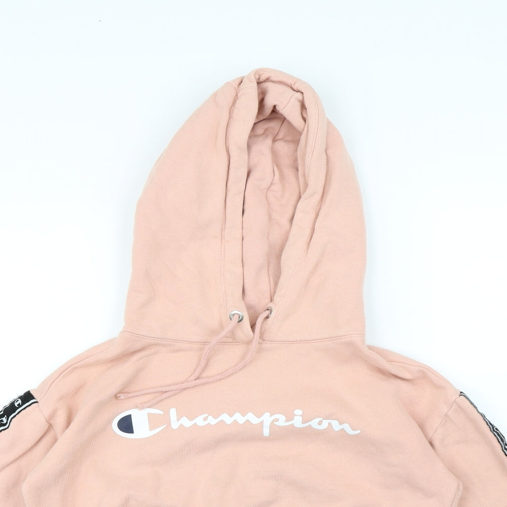 Champion Womens Pink   Cape Hoodie Size XS