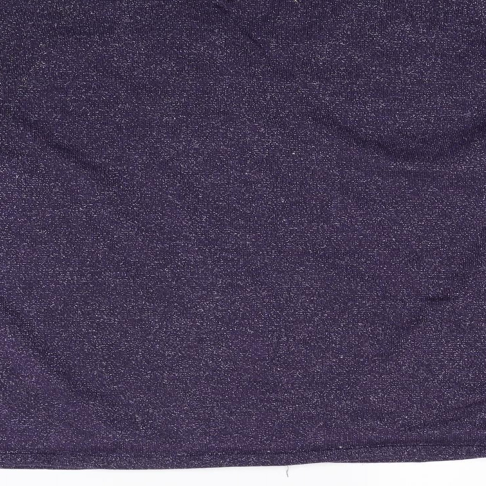bm  Womens Purple   Cardigan Jumper Size XL