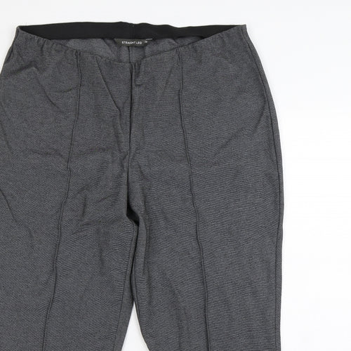 Preworn Womens Grey   Dress Pants Trousers Size 16 L24 in
