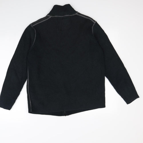 NEXT Mens Green   Full Zip Jumper Size L