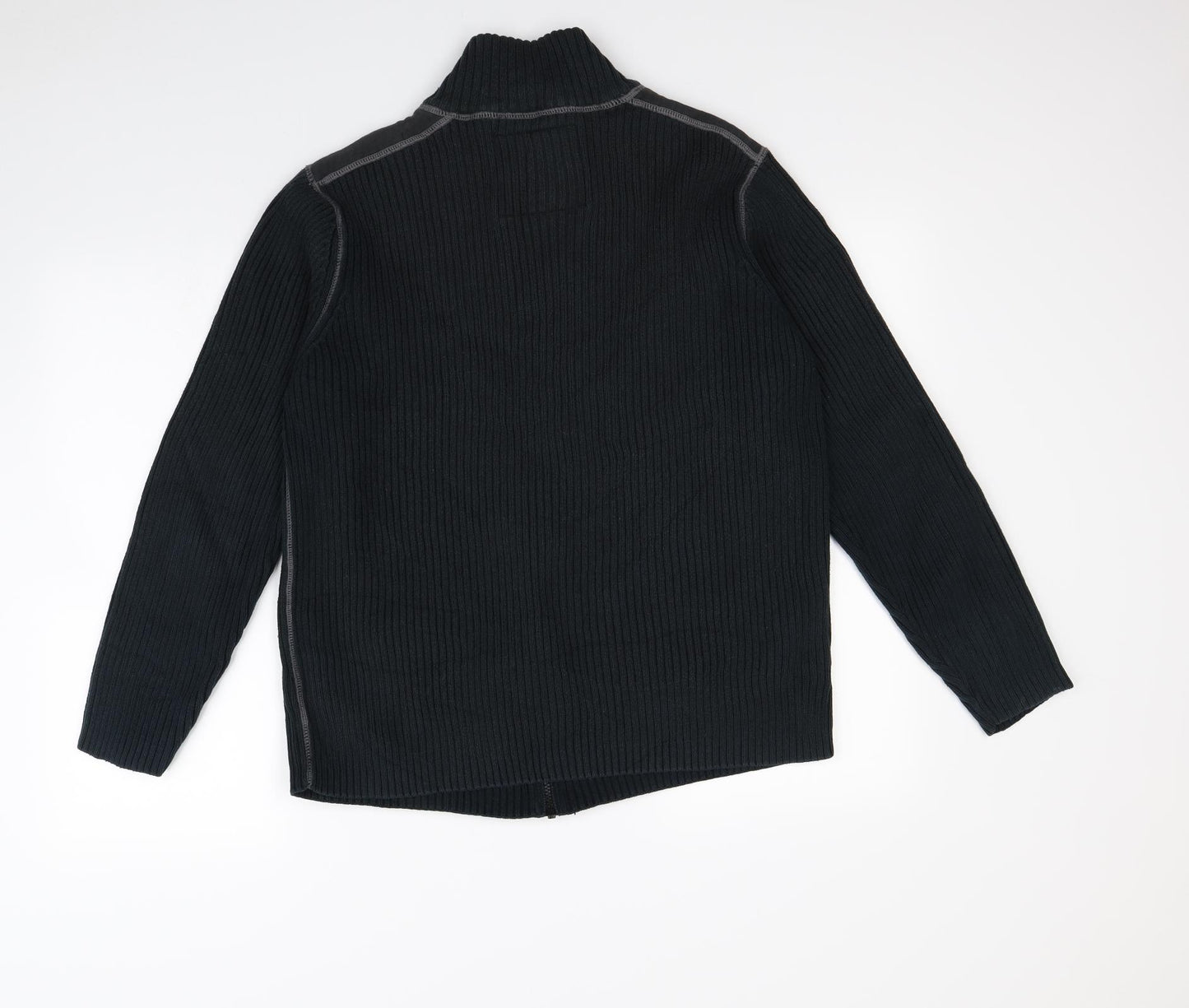 NEXT Mens Green   Full Zip Jumper Size L