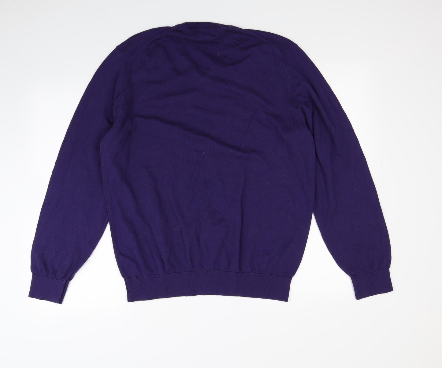 M&S Mens Purple   Pullover Jumper Size 2XL