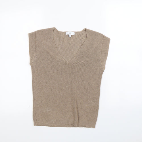 RR Womens Brown   Pullover Sweatshirt Size S