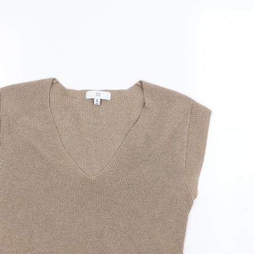 RR Womens Brown   Pullover Sweatshirt Size S