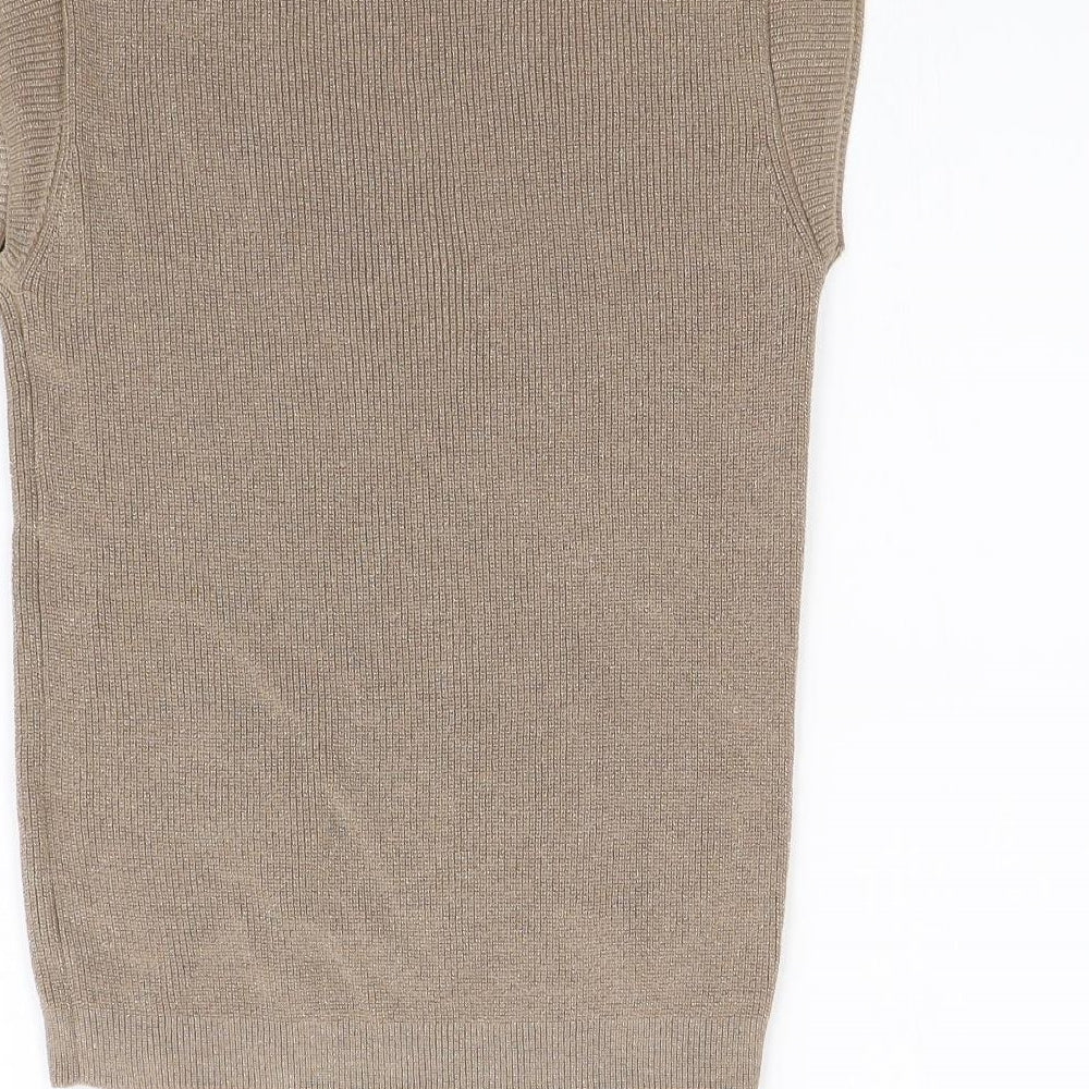 RR Womens Brown   Pullover Sweatshirt Size S
