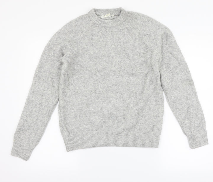 H&M Womens Grey Pullover Jumper Size S