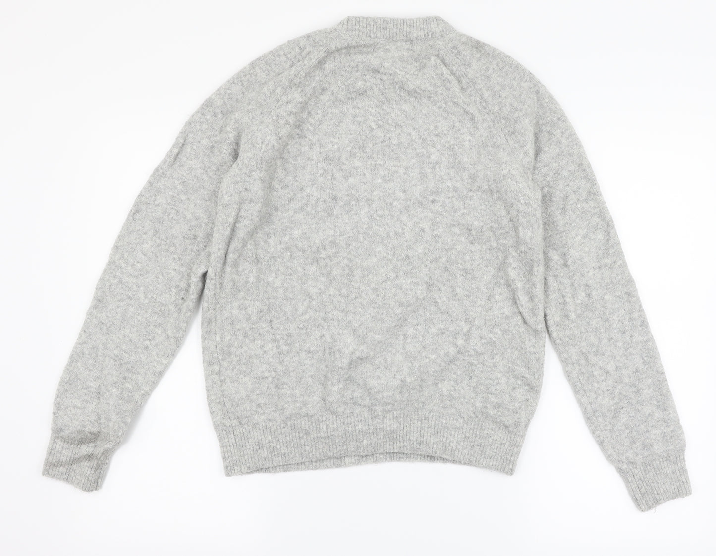 H&M Womens Grey   Pullover Jumper Size S