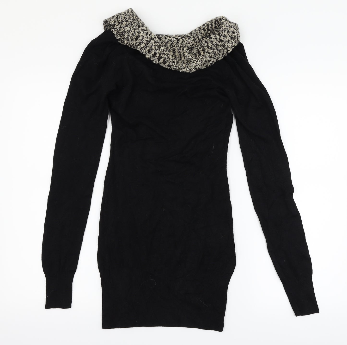 Jane Norman Womens Black   Pullover Jumper Size 12