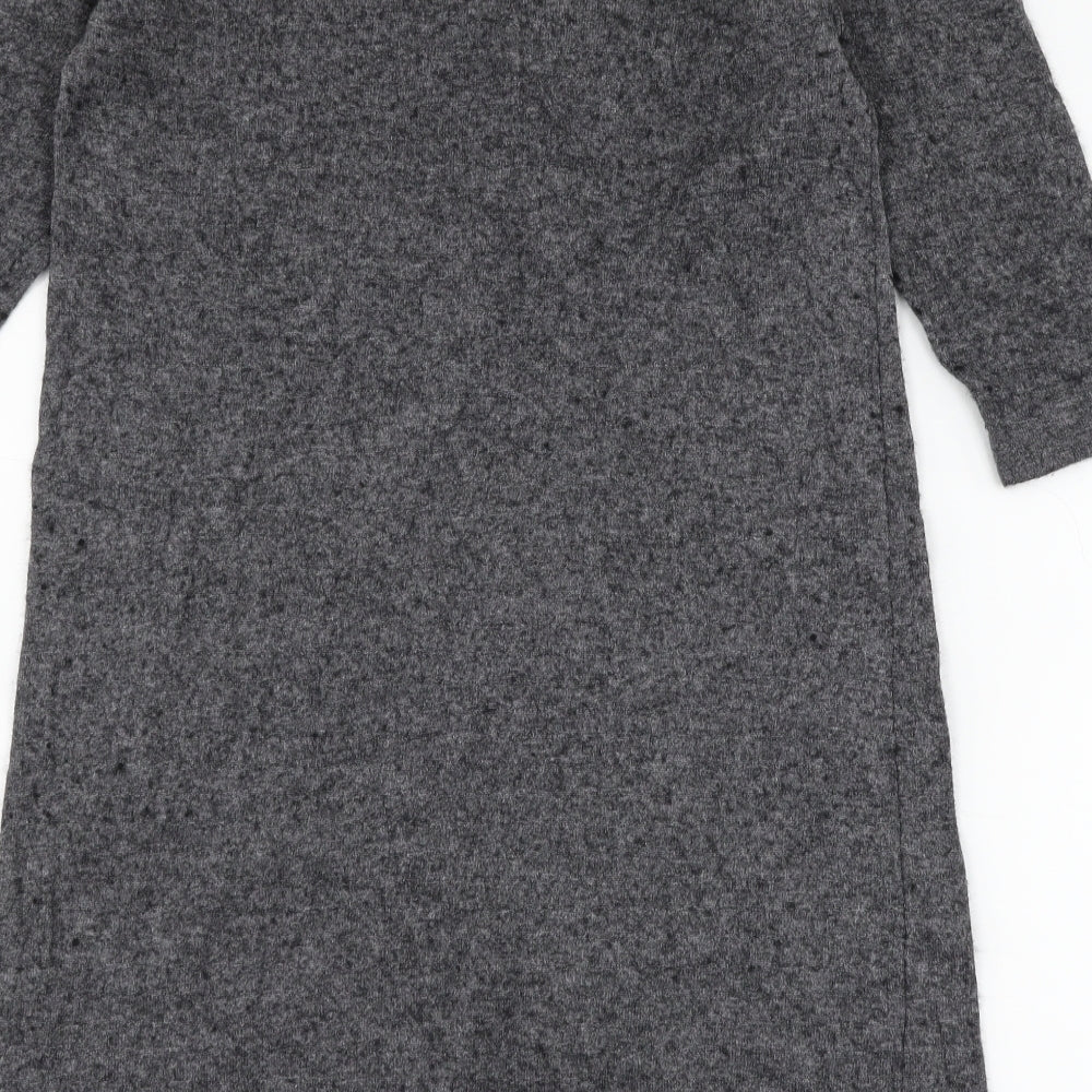 Marks and Spencer Womens Grey   Jumper Dress  Size 12