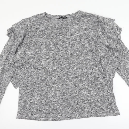 Select Womens Grey   Pullover Jumper Size XL