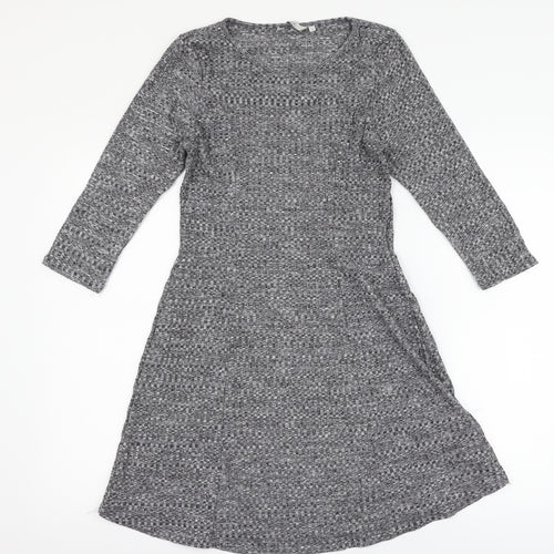 Peacocks Womens Grey   Pullover Jumper Size 8