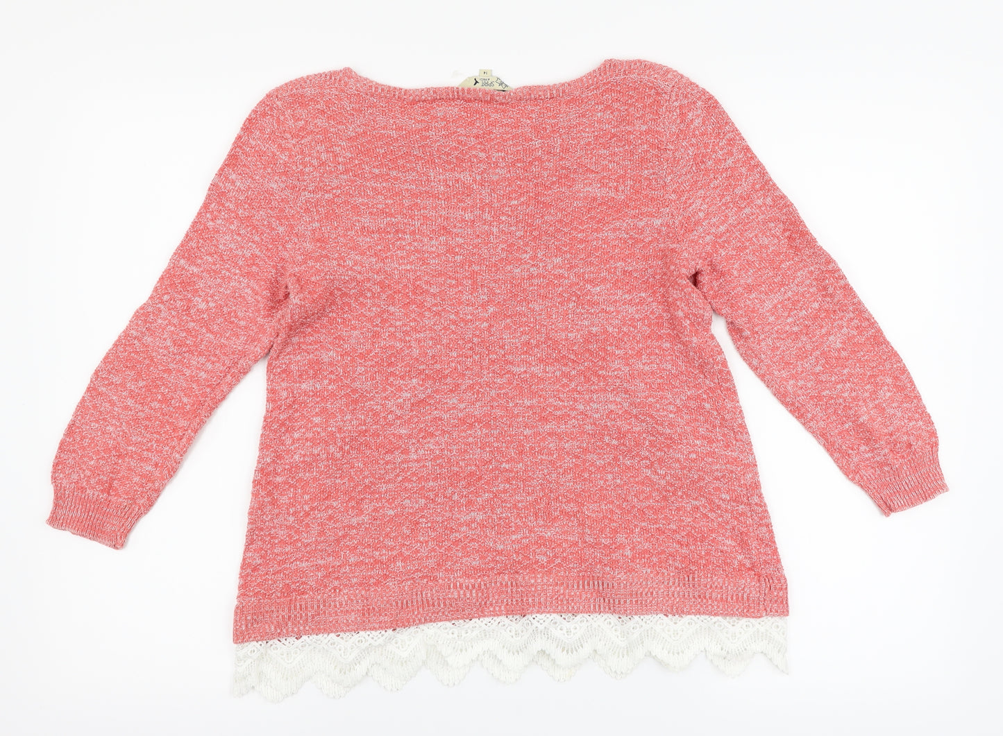M&Co Womens Pink   Pullover Jumper Size 14