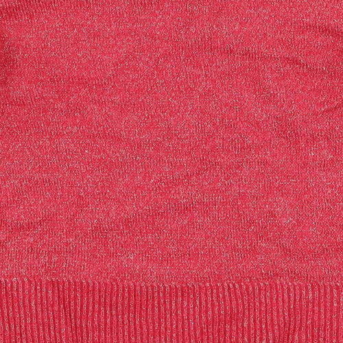 Marks and Spencer Girls Pink   Pullover Jumper Size 12-13 Years