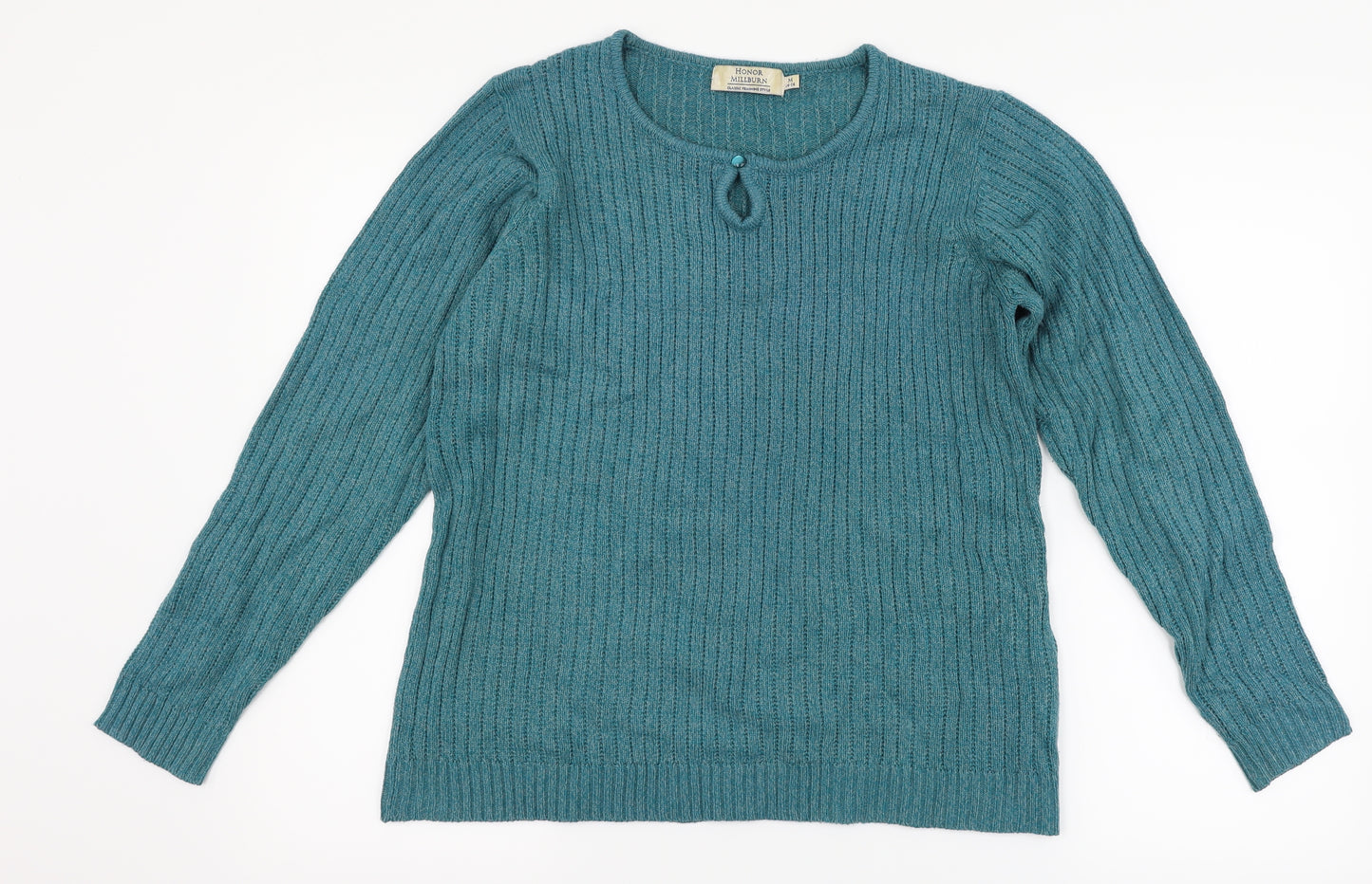 Honor Milburn Womens Blue   Pullover Jumper Size M