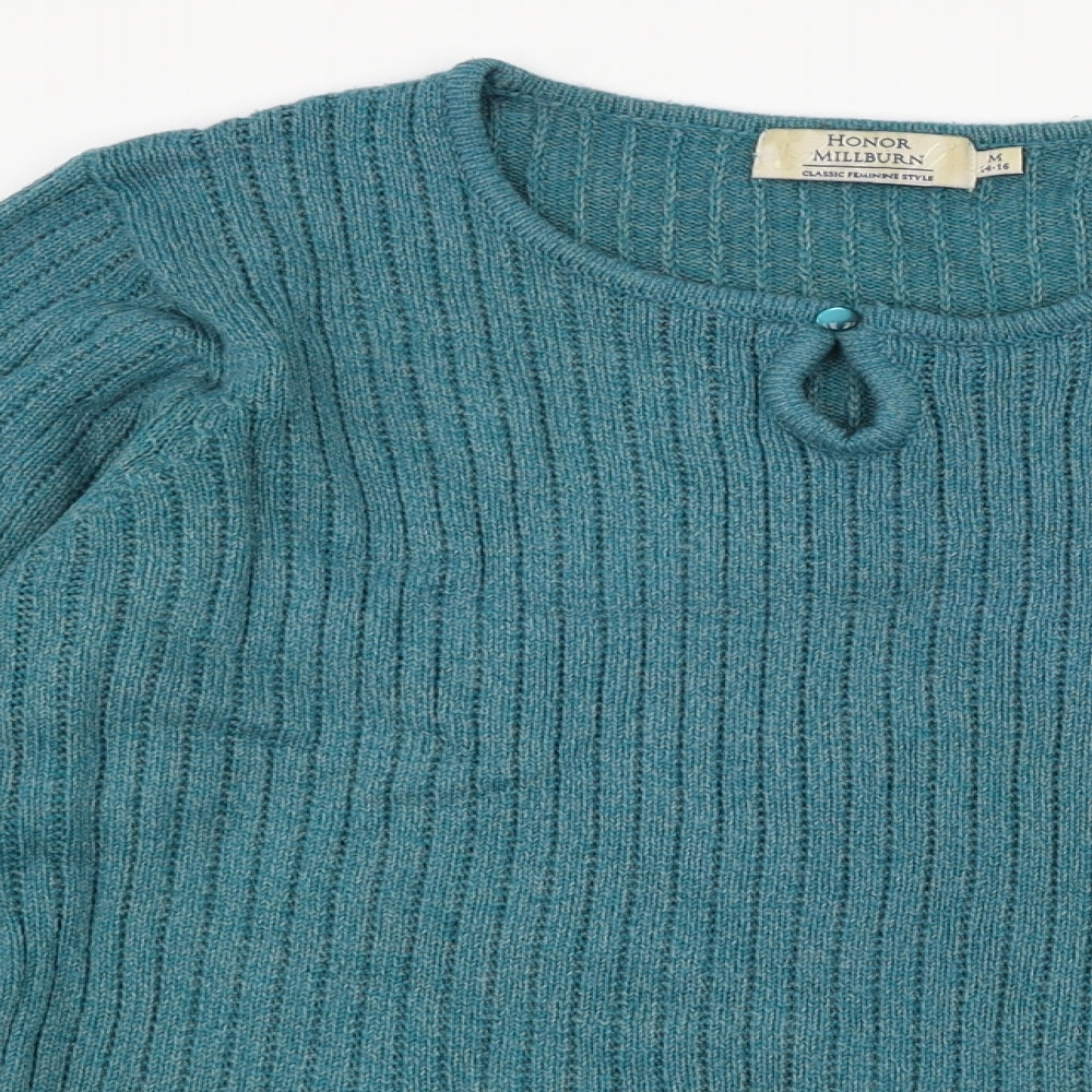 Honor Milburn Womens Blue   Pullover Jumper Size M