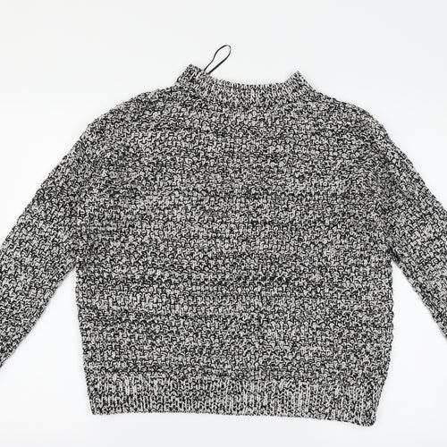 H&M Womens Black   Pullover Jumper Size S