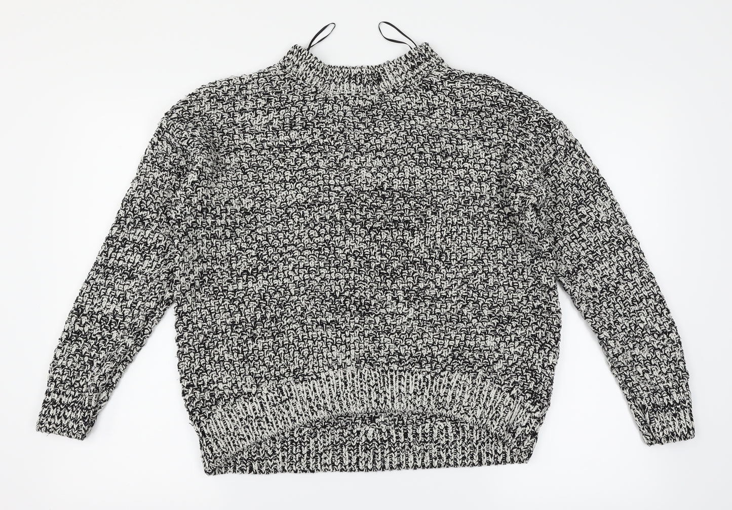 H&M Womens Black   Pullover Jumper Size S