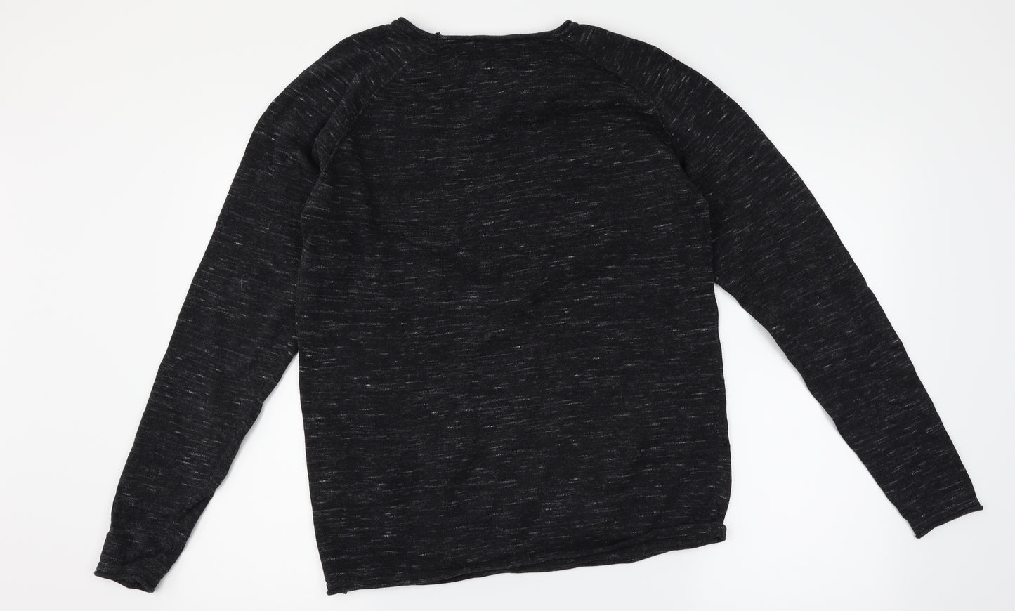 Primark Mens Black   Pullover Jumper Size M