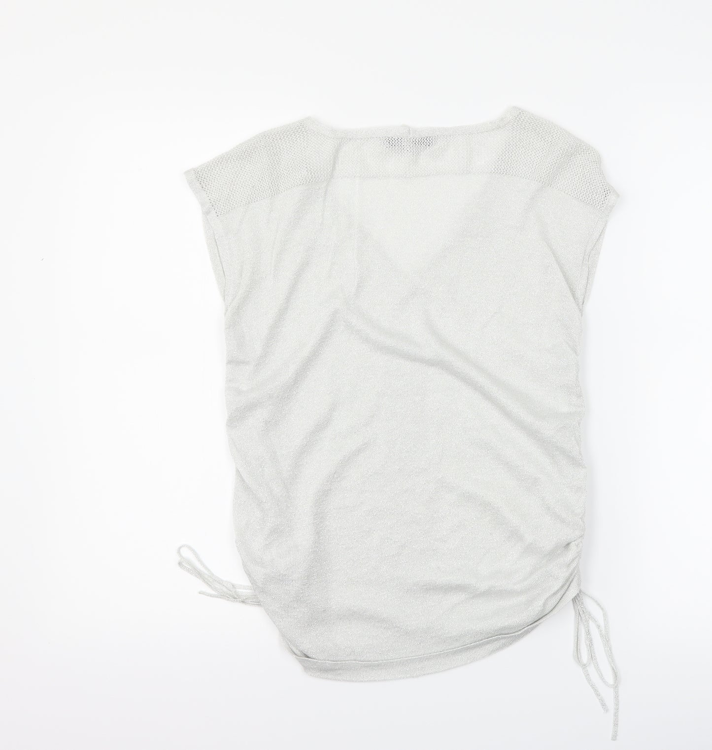 NEXT Womens Silver   Basic T-Shirt Size 6