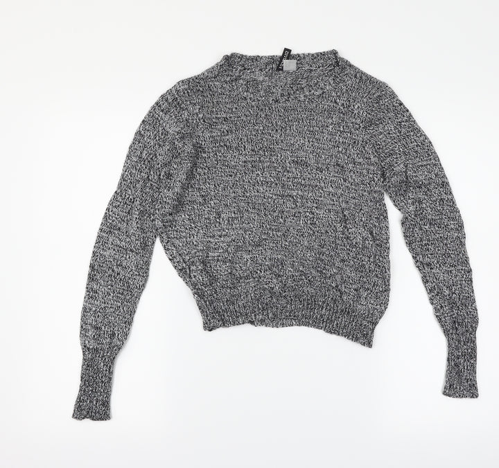 H&M Womens Black Pullover Jumper Size XS