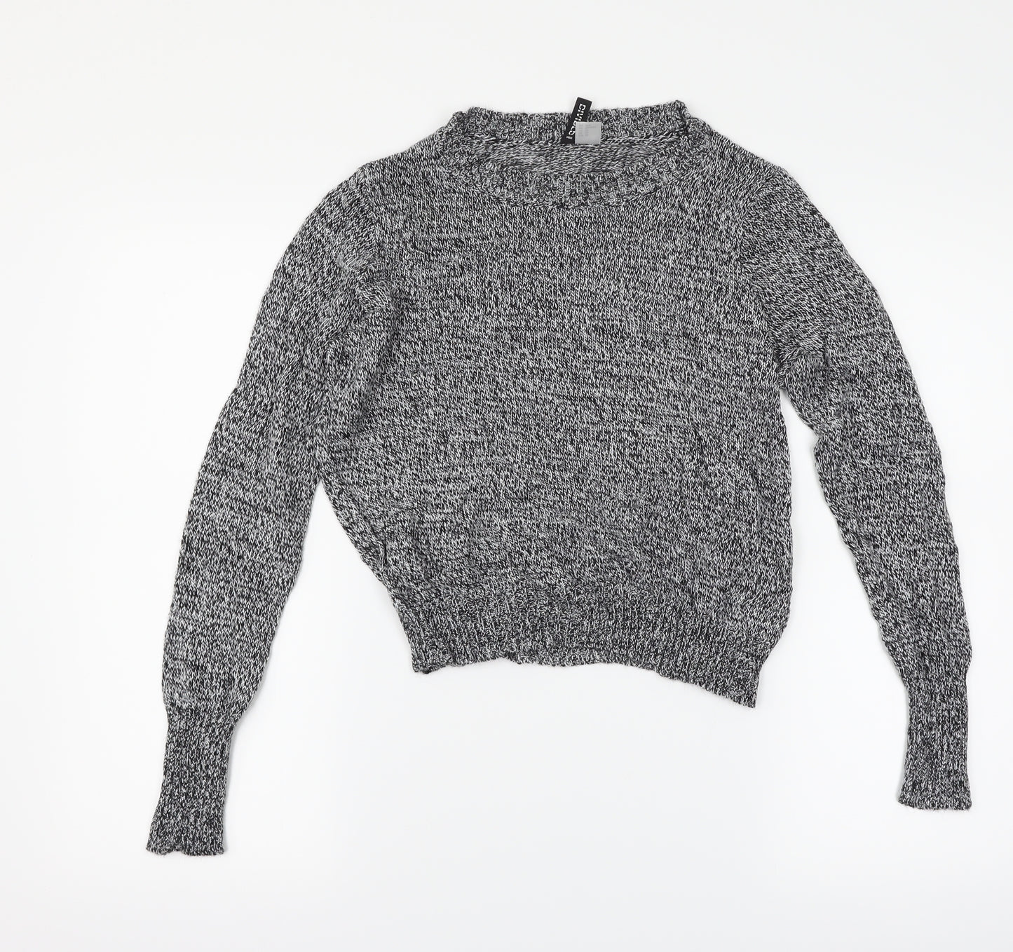 H&M Womens Black   Pullover Jumper Size XS