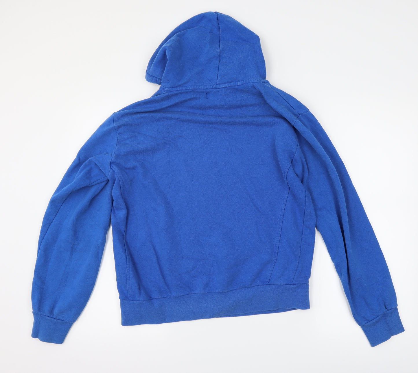 Drunk Punk Womens Blue   Pullover Hoodie Size S