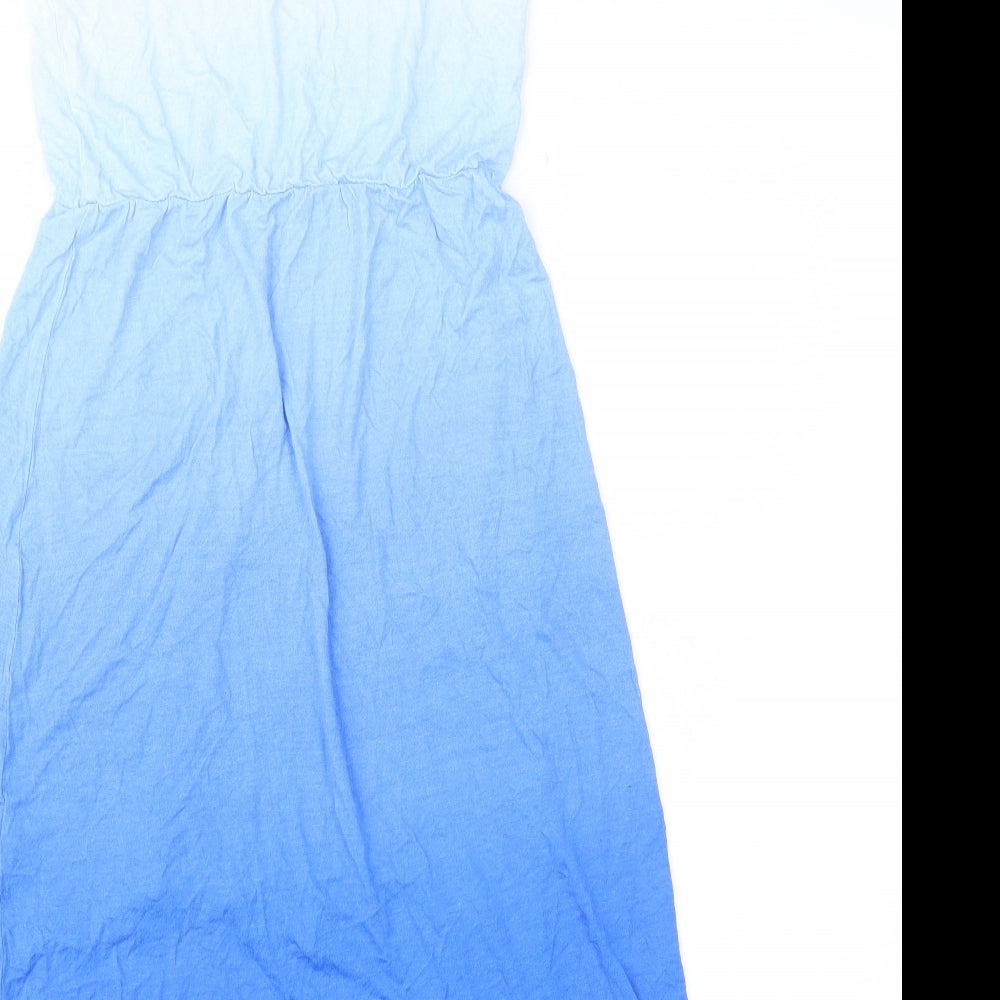 H&M Girls Blue  Jersey Fit & Flare  Size 11-12 Years