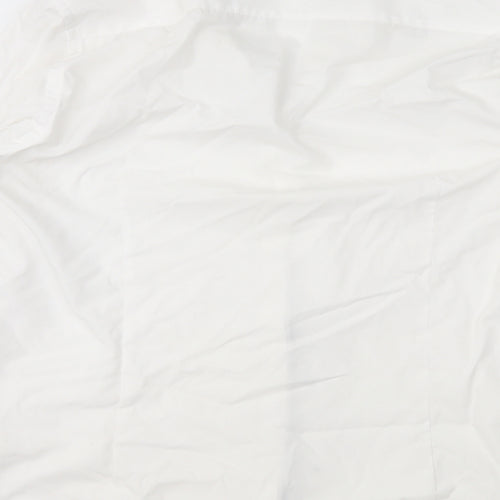 cedr Mens White    Button-Up Size 16