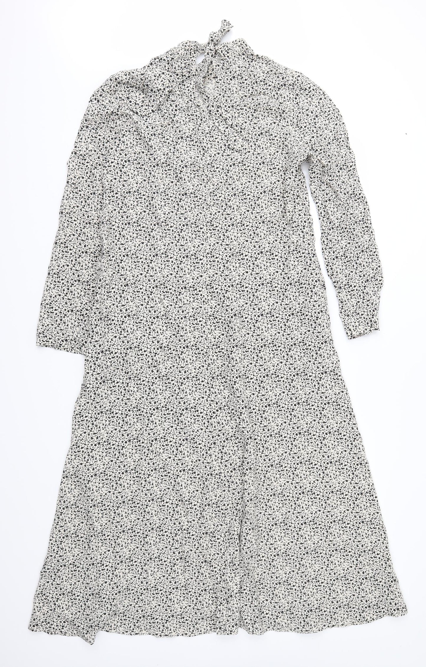 Marks and Spencer Womens Brown Animal Print  Maxi  Size 10