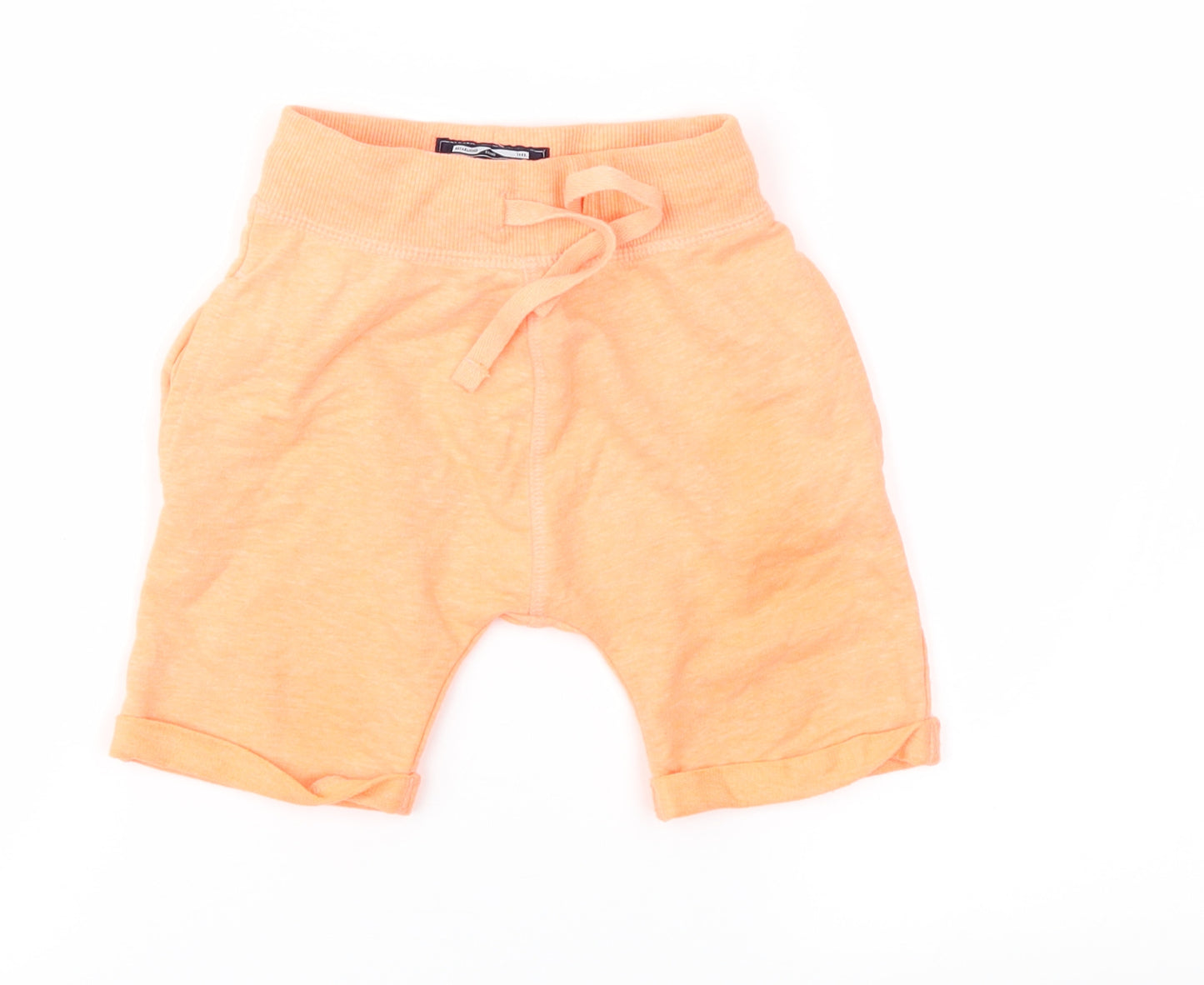 NEXT Boys Orange  Jersey Sweat Shorts Size 2-3 Years