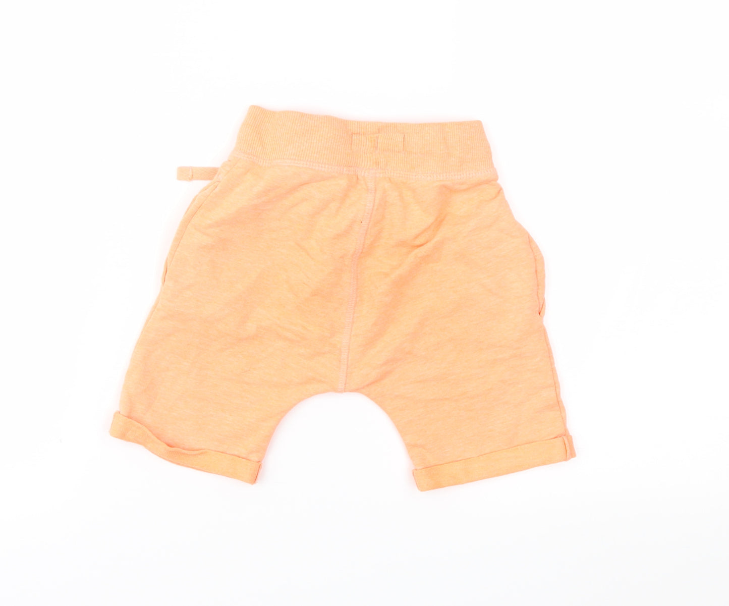 NEXT Boys Orange  Jersey Sweat Shorts Size 2-3 Years