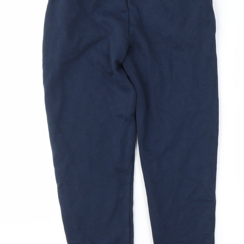Primark Boys Blue  Jersey Jogger Trousers Size 8-9 Years