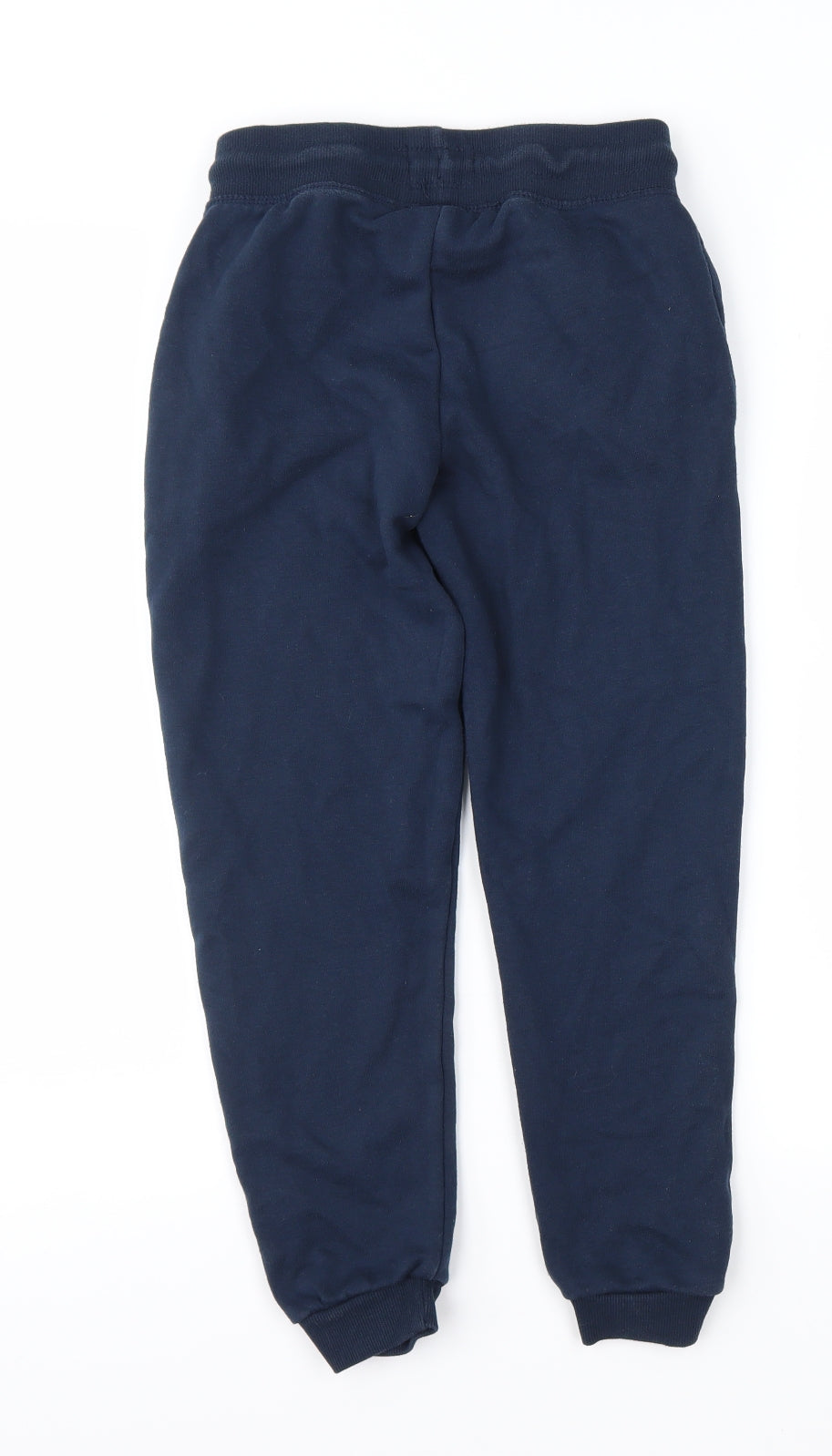 Primark Boys Blue  Jersey Jogger Trousers Size 8-9 Years