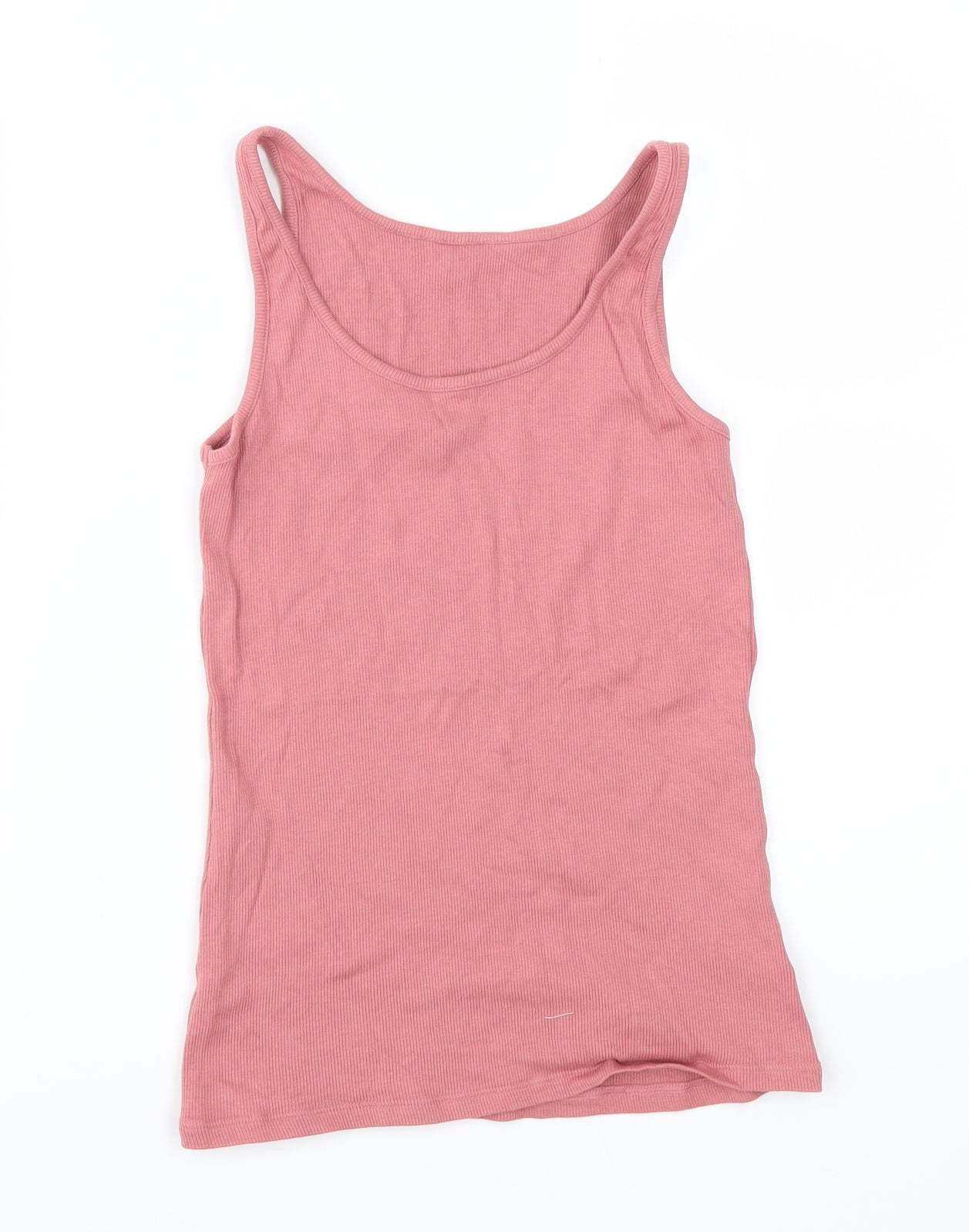 Marks and Spencer Womens Pink  Jersey Basic Tank Size 10