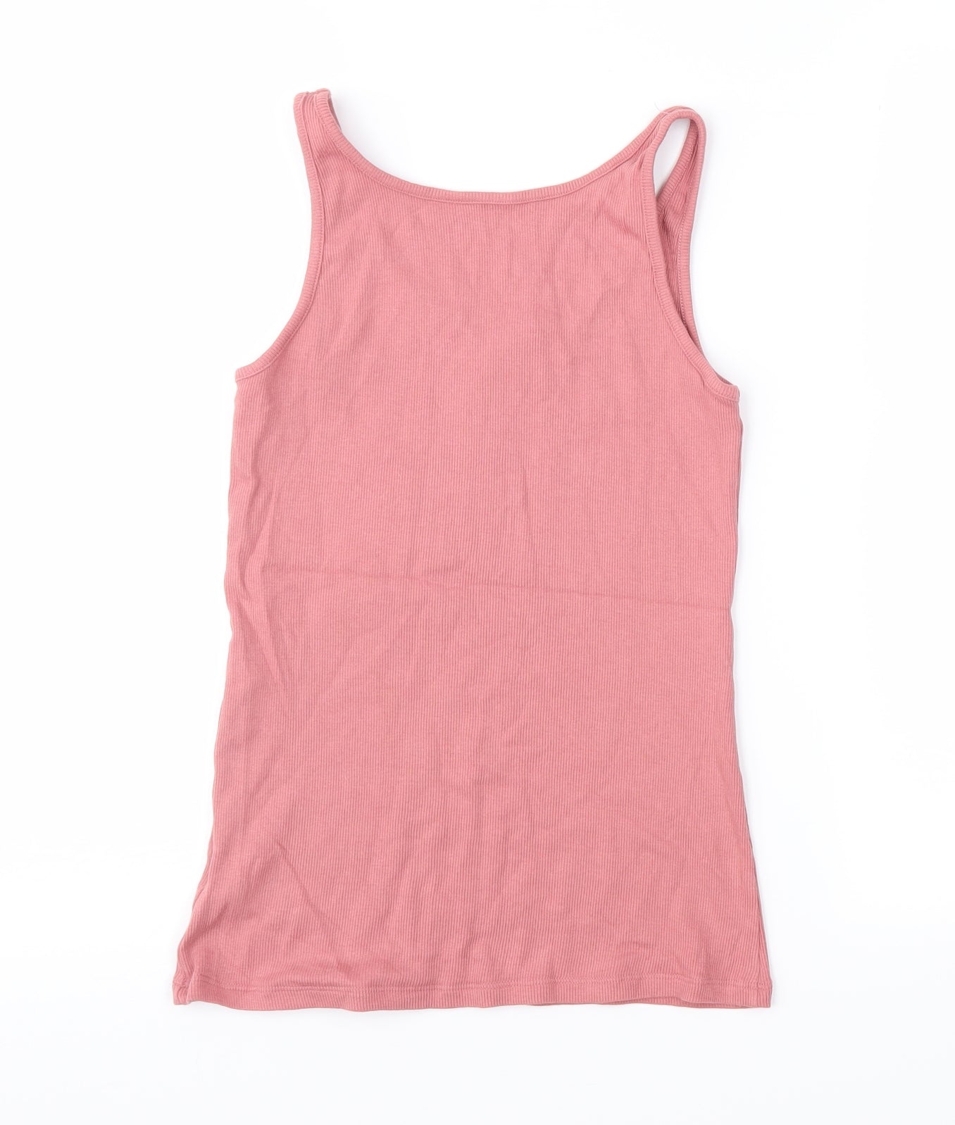 Marks and Spencer Womens Pink  Jersey Basic Tank Size 10